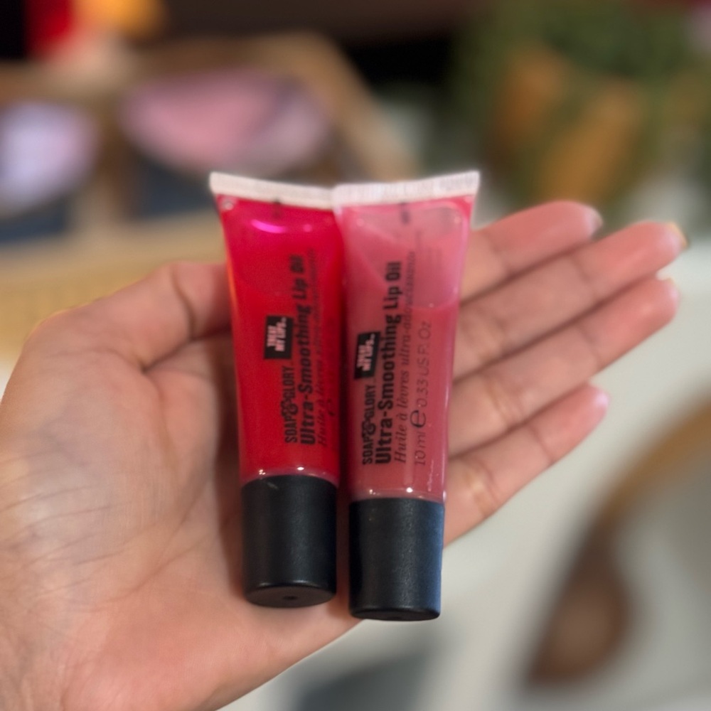 Soap & Glory Ultra smoothing Lip oil duo